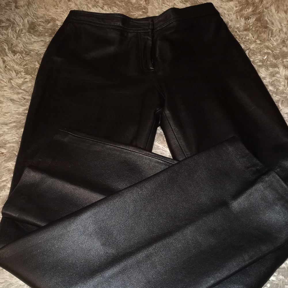 Leather pants
